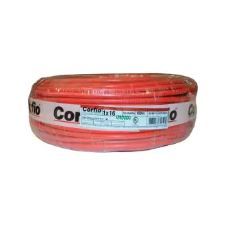 Cabo Flexível 1Kv 16,0Mm Vermelho Corfio C100