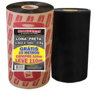Lona Preta Maxilona 6X100 Ref.130 51Kg