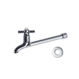 Torneira Pia Parede 21Cm Metal 1/2 Cruzeta