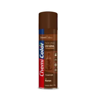 Tinta Spray Marrom 6X400 Chemicolor
