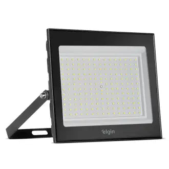 Refletor Led 200W Preto 6500K Elgin Bivolt