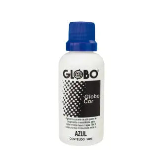 Corante Líquido Globocor Azul 50G