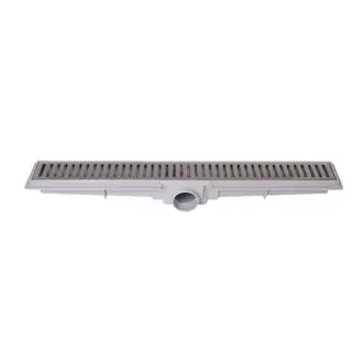 Ralo Linear Plástico C/Grelha 5X100
