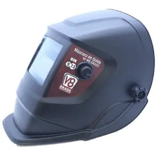 Máscara Solda Capacete Automática C/Regulagem V8 Cr