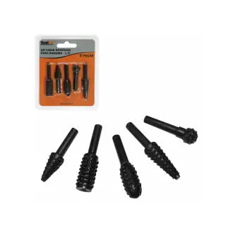 Lima Rotativa Conjunto 5 Peças 1/4" Bestfer