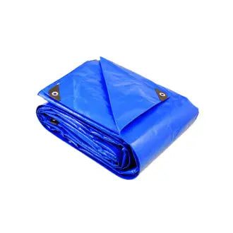 Lona Polietileno 06X06=36M² 80G/Azul Guepar