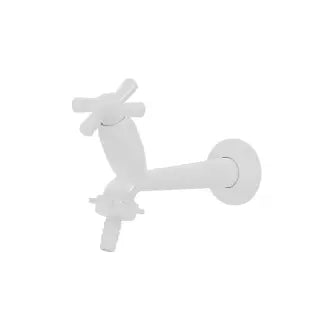 Torneira Tanque Abs Branco 15Cm Tigre