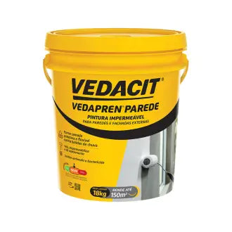 Impermeabilizante Parede Branco 18Kg Vedapren