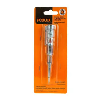 Chave Teste Continuidade E Tensão Foxlux