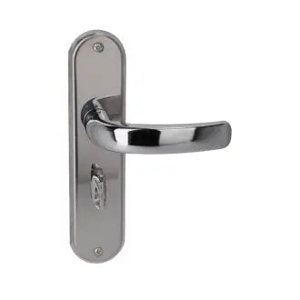 Fechadura Banheiro Alavanca Inox 4193 Aliança