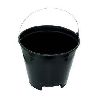 Balde Concreto Plástico 12L Preto Unijet