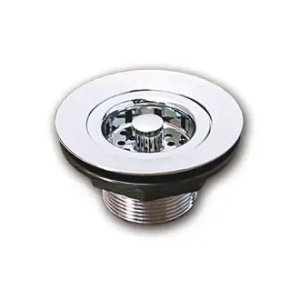 Válvula Pia Americana Cromada 3 1/2" C20