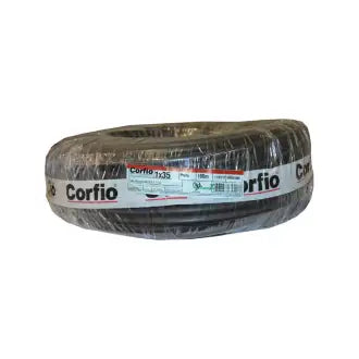 Cabo Flexível 1Kv 35,0Mm Preto Corfio C100