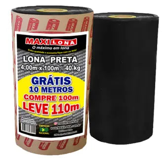 Lona Preta Maxilona 4X100 Ref.150 40Kg
