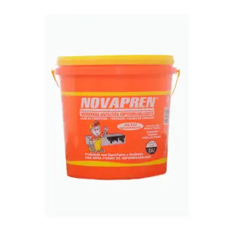 Impermeabilizante P/Lajes Preto 3,6L Novapren