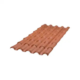 Telha Pvc Colonial 230X88 Marrom Itec