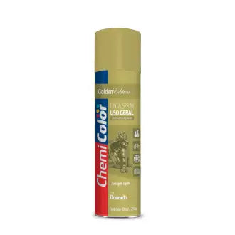 Tinta Spray Dourado 6X400 Chemicolor