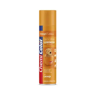 Tinta Spray Luminoso Laranja 6X380 Chemicolor