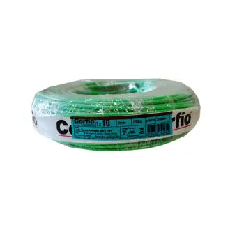 Cabo Flexível 10,0Mm Verde Corfio C100