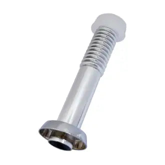 Tubo Ligação Vaso Abs Cromado 25Cm C10