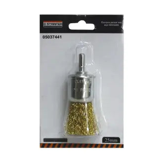 Escova Aço Latonado Pincel 17Mm Starfer