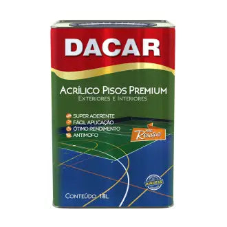 Tinta Piso Interior/Exterior Dacar 18L Concreto