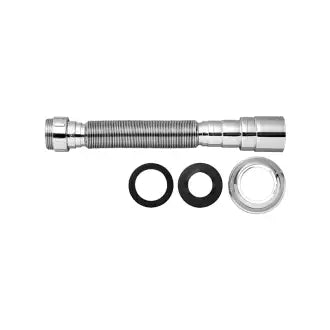 Sifão Sanfonado Universal Cromado Pia 38 A 50 Blukit