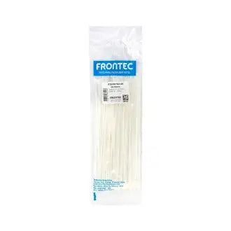 Abraçadeira Nylon 200Mmx2,5 Branca Frontec C100