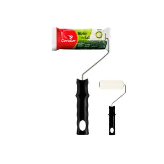 Rolo Lã Eco 09Cm C/Suporte Condor 955 C24