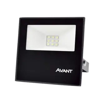 Refletor Led 10W Preto 6500K Avant Bivolt