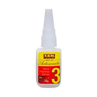 Cola Instantânea 20G Tekbond Artesanato 3 C10