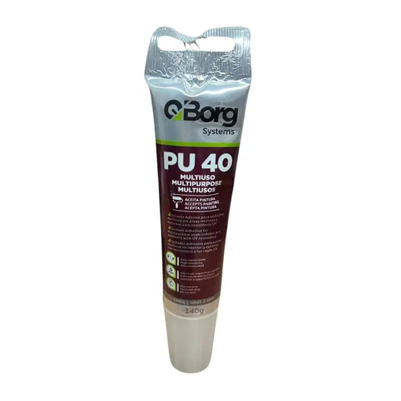 Selante Pu Cinza 140G Pu40 Qborg C12
