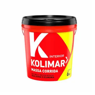 Massa Corrida Pva 6Kg X 4 Kolimar