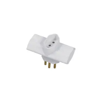 Pino T 2P+T 10A Branco Pluzie C25