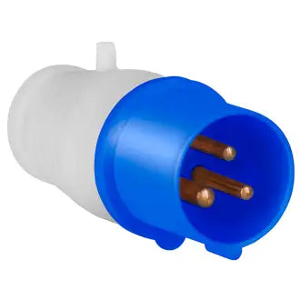 Plug Acoplamento Industrial 2 Pinos + Terra 16A 220/240V