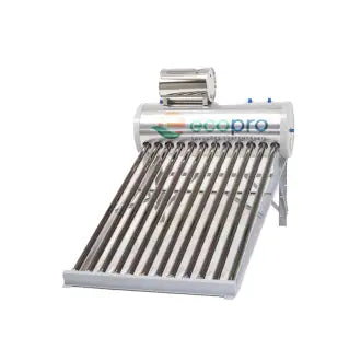 Aquecedor Solar A Vácuo Acoplado 12