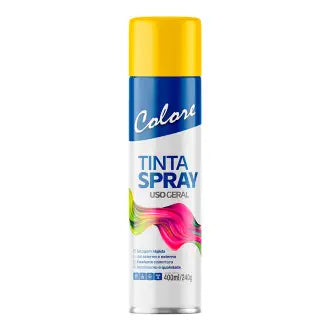 Tinta Spray Amarelo 6X400 Colore