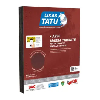 Lixa Massa Vermelha 180 Lixas Tatu A293 C50