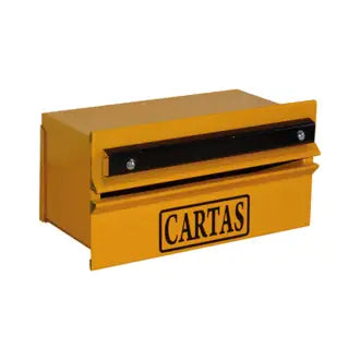 Caixa De Correio Grade Popular Amarela