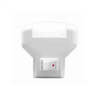 Luminária Noturna Led Branco Quadrado Lig/Desliga Dni
