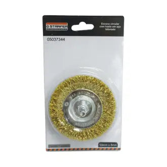 Escova Aço Circular 50X8mm Starfer