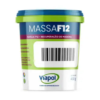 Massa Calafetar Madeira Castanha F12 6X400 Viapol