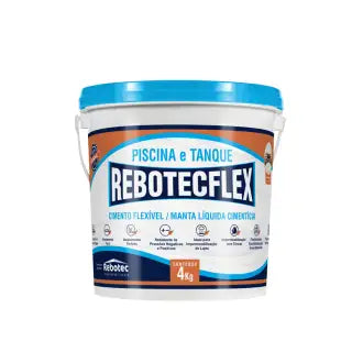 Impermeabilizante P/Piscina 4Kg Rebotec Flex