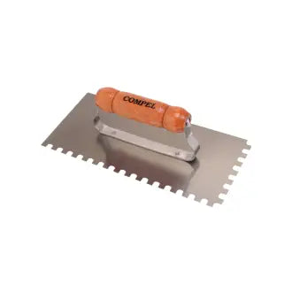 Desempenadeira Aço Dentada 12X25 Compel