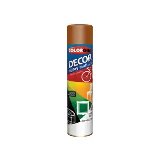 Tinta Spray Marrom Geladeira 6X360 Colorgin