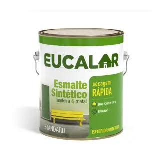 Esmalte 4X3,6 Eucalar Brilhante Branco
