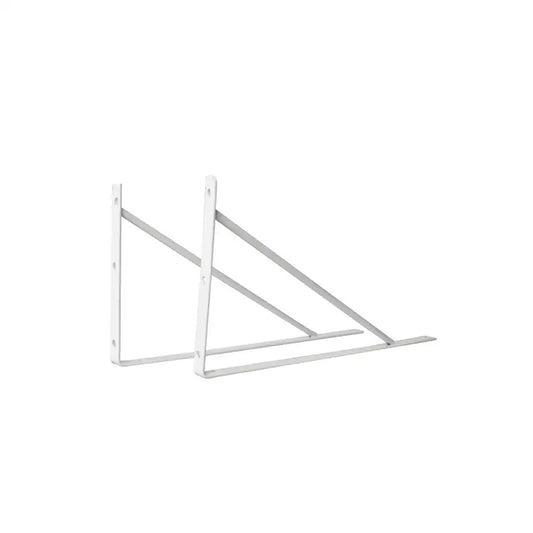 Suporte Prateleira 15Cm Branco Mão Francesa Globalfix