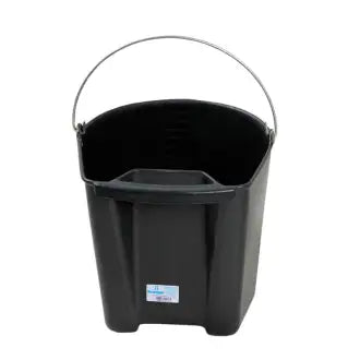 Balde Concreto Plástico 16L Preto Brasipla C6