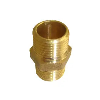 Niple Latão Duplo 1/2 Metalkit C5