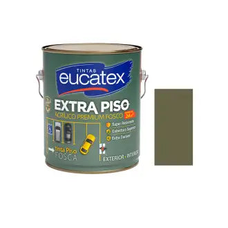 Tinta Piso Interior Exterior Eucatex 3,6L Fosco Concreto